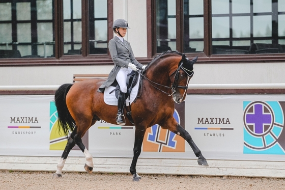 Чемпионат России по выездке прошел в MAXIMA PARK 