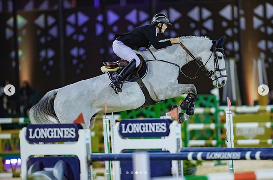 Егор Щибрик в призах на CSI5* в Рияде