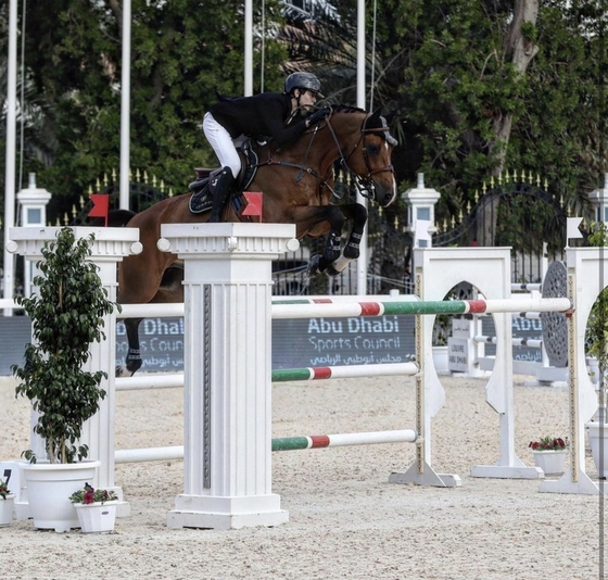 Абдурахмон Абдуллаев завоевал бронзу на CSI4*-W в Абу-Даби 