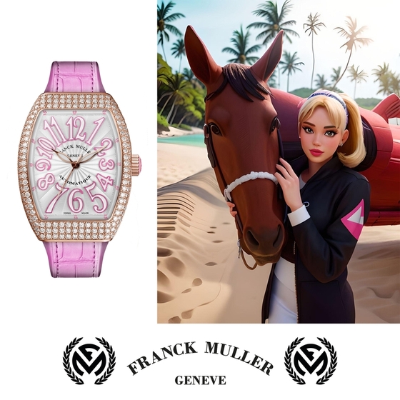 Жизнь в розовом цвете от FRANCK MULLER