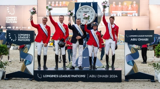 Победа Германии в Longines League of Nations.