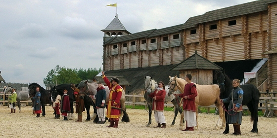 В парке «Киевская Русь» пройдет выставка чистопородных лошадей