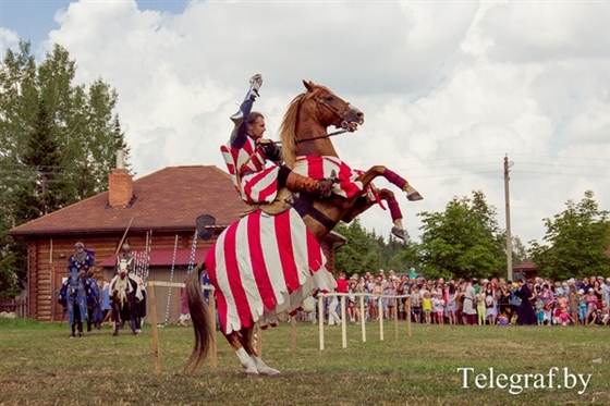 Рыцари и их кони, конная гвардия и прочие гости из прошлого в один июльский выходной