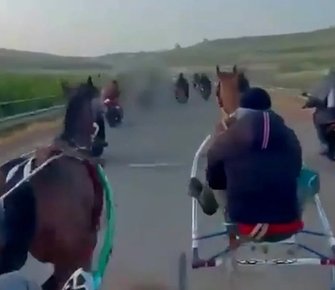 Сицилийские мафиозные бега со стрельбой
