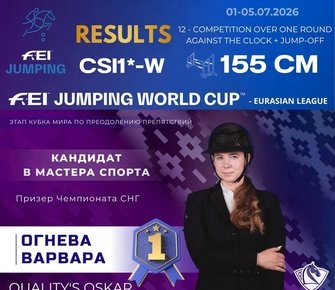 Варвара Огнева победила в Ратомке